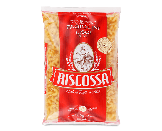Макаронні вироби Riscossa «Фаджиоліні Лісци»