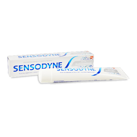 Паста зубна Sensodyne відбілююча 75мл – онлайн-супермаркет «Сільпо»