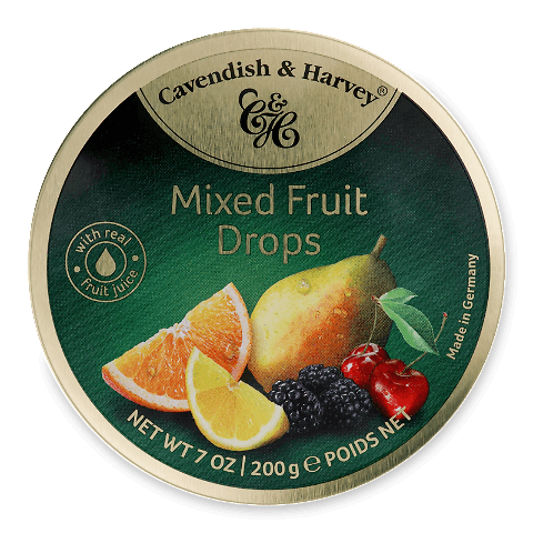 Льодяники Cavendish&Harvey Фруктове асорті 200г – онлайн-супермаркет ...