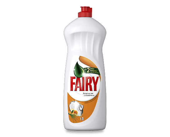 Засіб для миття посуду Fairy Plus «Апельсин»