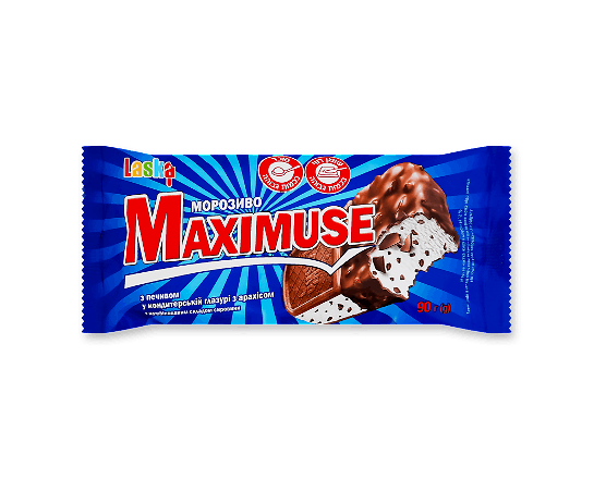 Морозиво «Ласка» Maximuse брикет