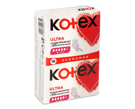 Прокладки Kotex Ultra Super