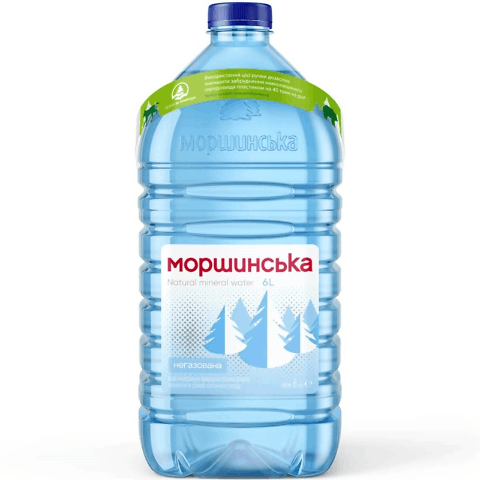 Вода мінеральна «Моршинська» негазована 6л – онлайн-супермаркет «Сільпо»