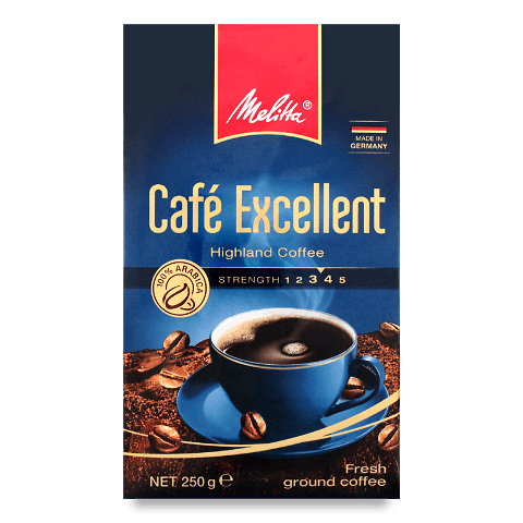 Кава мелена Melitta «Екселент» 250г – онлайн-супермаркет «Сільпо»