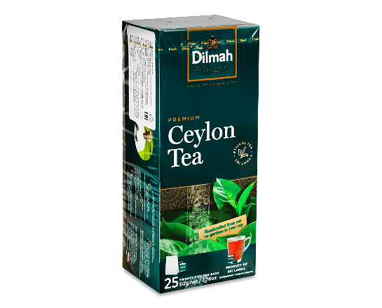 Чай Dilmah преміум з ярликом