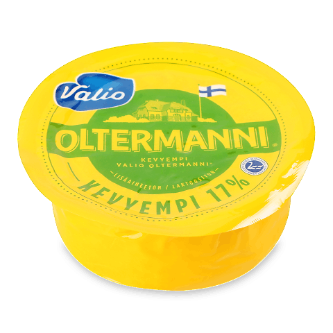 Сир Valio Oltermanni безлактозний 17% 250г – онлайн-супермаркет «Сільпо»