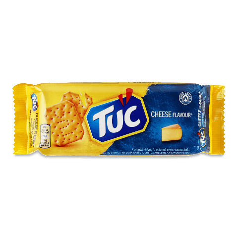 Крекер Tuc солоний з сиром 100г – онлайн-супермаркет «Сільпо»