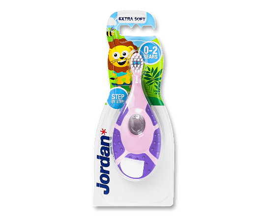 Зубна щітка дитяча Jordan від 0 до 2 років