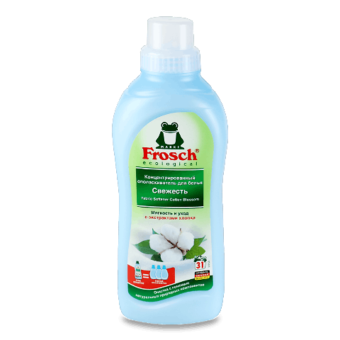 Ополіскувач для білизни Frosch «Свіжість» 750мл – онлайн-супермаркет ...