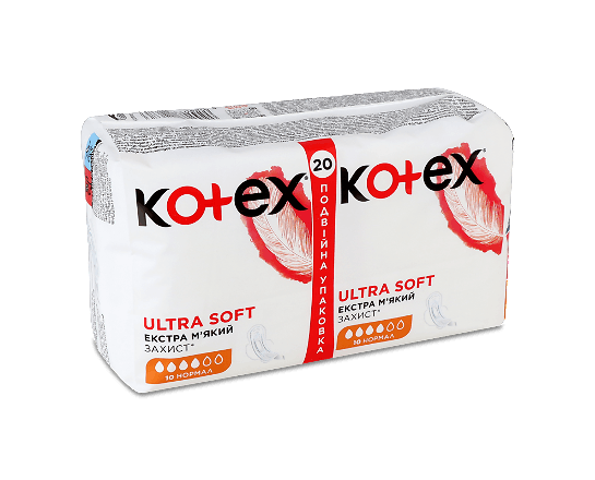 Прокладки Kotex Ultra Soft Normal