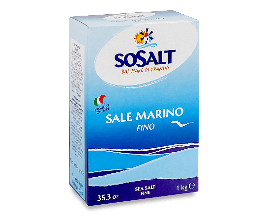 Сіль Sosalt морська дрібного помелу