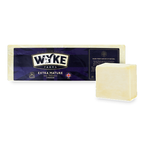 Сир Wyke Farms «Чеддер» білий екстра витриманий з коров'ячого молока