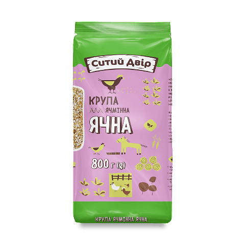 Крупа ячна «Ситий двір» №2 800г – онлайн-супермаркет «Сільпо»