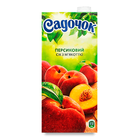 Сік «Садочок» персиковий 0,95л – онлайн-супермаркет «Сільпо»