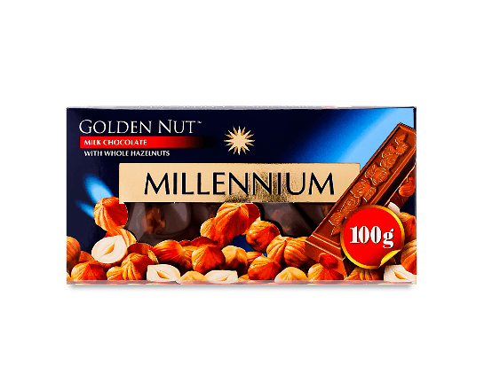Thousand Mile Scroll Gilded 0/200 激レアデック Молочний шоколад Millennium Gold з цілими лісовими горіхами