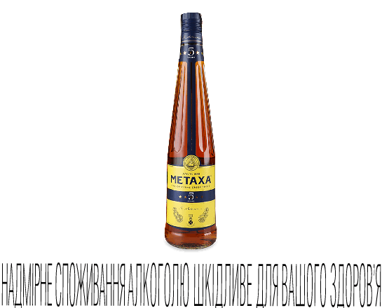 Напій алкогольний Metaxa 5 зірок