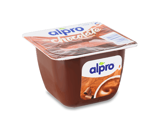 Десерт Alpro соєвий з шоколадним смаком, стакан