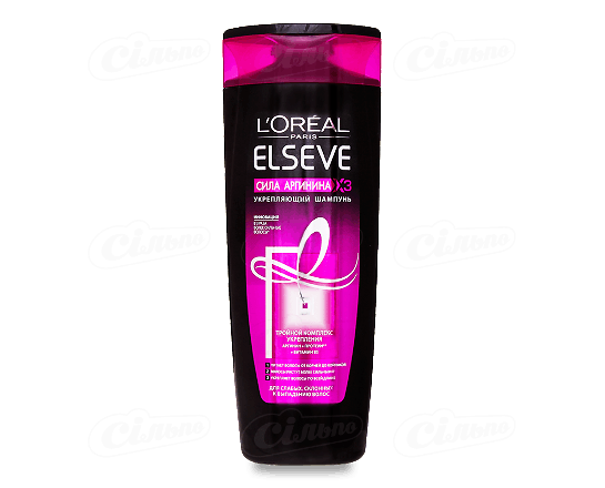 Шампунь L'Oreal Elseve «Сила аргініну» 400мл