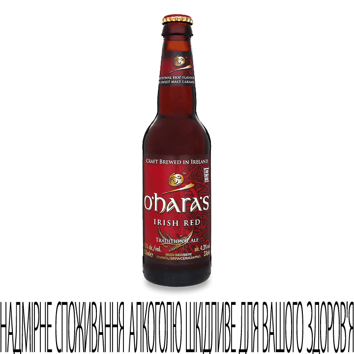 Пиво O'hara's Irish Red 0,33л