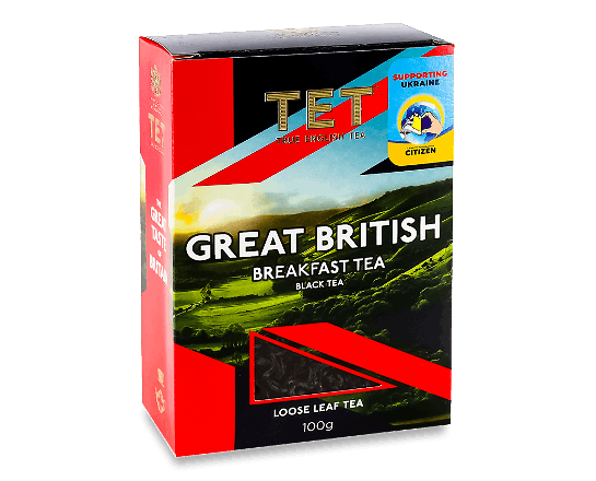 Чай чорний «ТЕТ» «Британська імперія» байховий листовий
