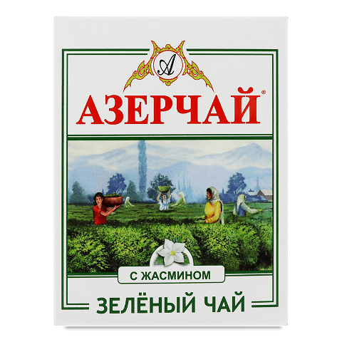 Чай зелений Azercay з жасмином 100г – онлайн-супермаркет «Сільпо»