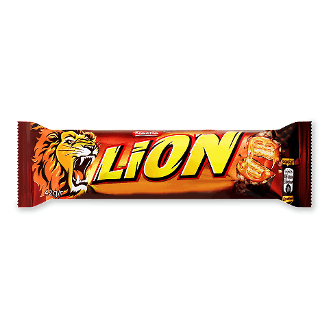 Батончик Nestle Lion 42г – онлайн-супермаркет «Сільпо»