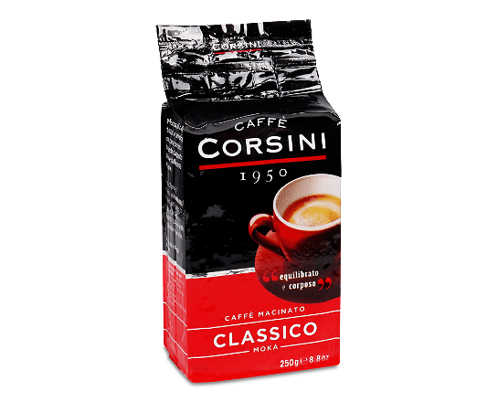 Кава мелена Corsini Classico смажена натуральна