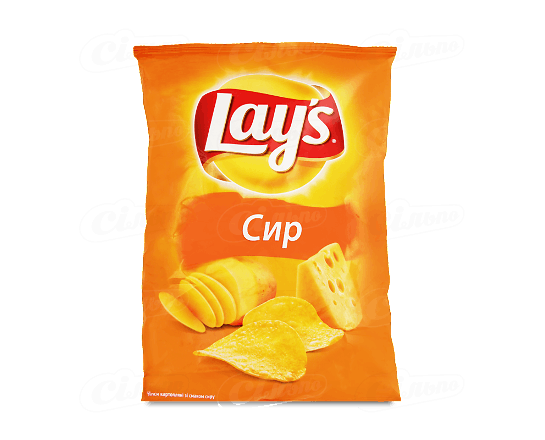 Чипси Lay's зі смаком сиру 133г