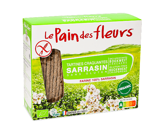 Хлібці Le Pain des Fleurs органічні хрусткі з гречки