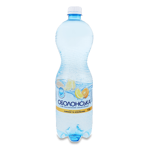 Вода мінеральна «Оболонь» «Оболонська» лимон-апельсин с/г 1л – онлайн ...