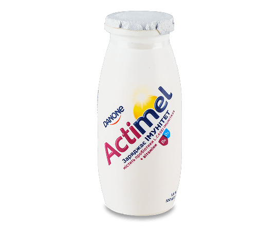 Продукт кисломолочний Actimel солодкий 1,6%, пляшка