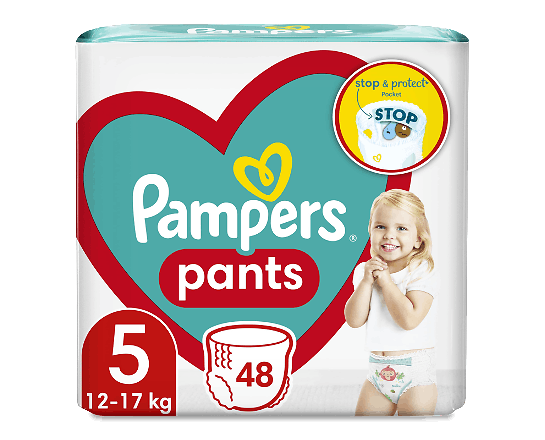 Підгузки-трусики Pampers Pants Junior 5 (12-17 кг)