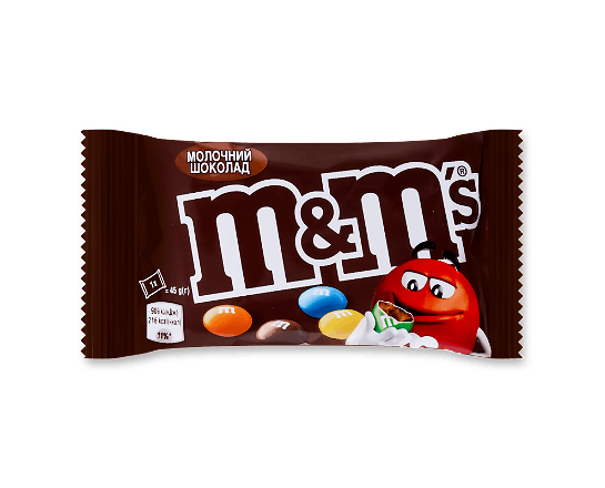 Драже M&M's з шоколадом