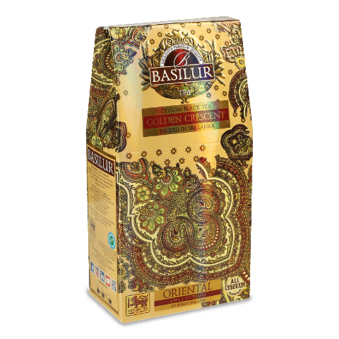 Чай чорний Basilur Golden Crescent цейлонський