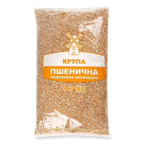 Крупа пшенична 1кг – онлайн-супермаркет «Сільпо»