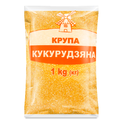 Крупа кукурудзяна 1кг – онлайн-супермаркет «Сільпо»