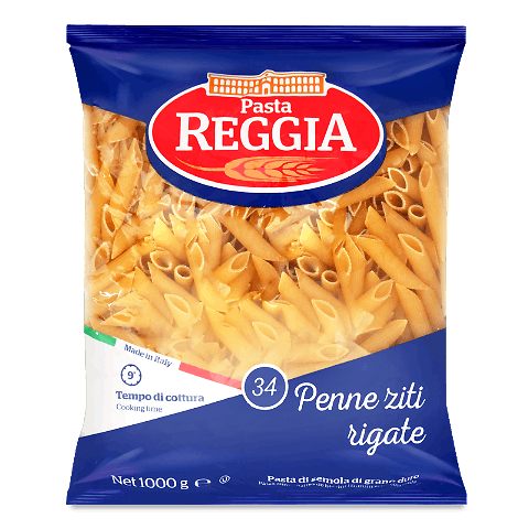 Вироби макаронні Pasta Reggia «Пенне Дзіті Рігате»