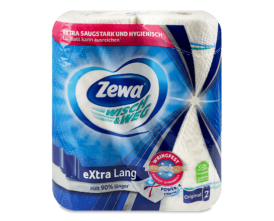 Рушники паперові Zewa Wisch&Weg Original ExtraLang 2-шарові