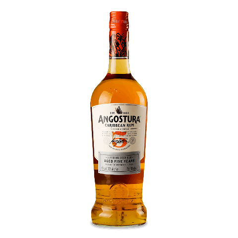 Ром Angostura 5 років 0,7л – онлайн-супермаркет «Сільпо»