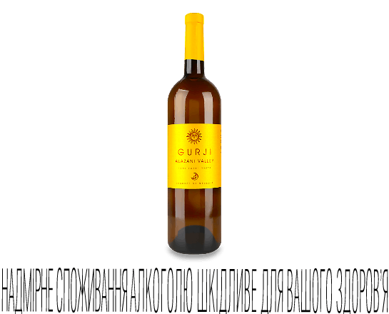 Вино Gurji «Алазанська долина» біле напівсолодке