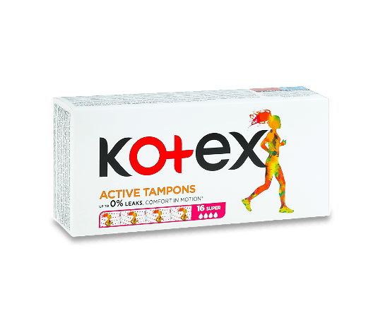 Тампони Kotex Active Super