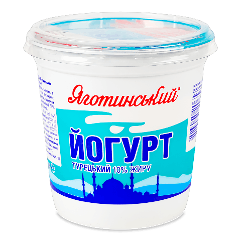 Йогурт «Яготинський» «Турецький» 10% 300г – онлайн-супермаркет «Сільпо»