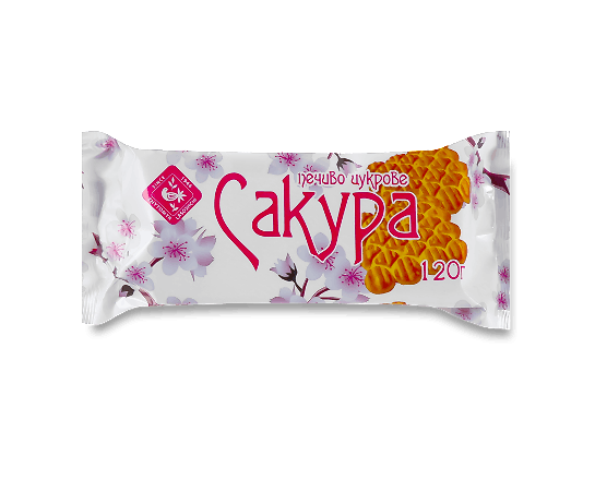 Печиво Zhytomyr Lasoshchi «Сакура» цукрове