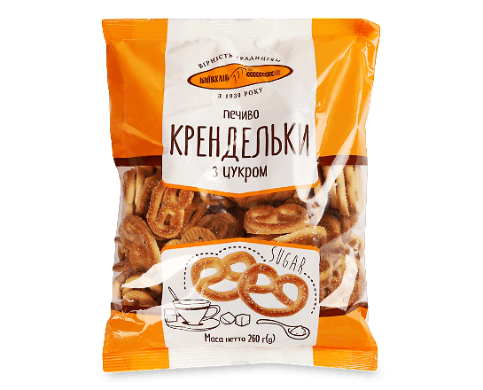 Печиво «Київхліб» крендельки з цукром