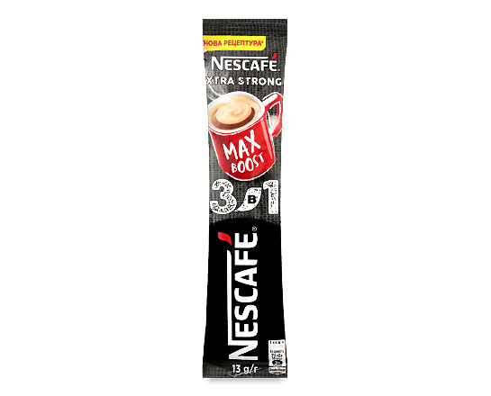 Напій кавовий Nescafe Xtra Strong мікс 3 в 1 розчинний