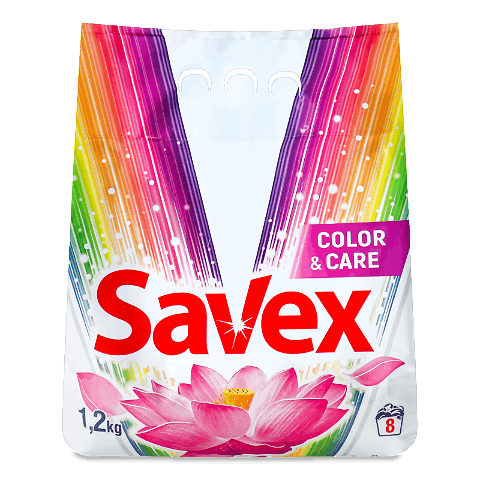 Порошок пральний Savex Parfum Lock 2in1 Whites & Color 1,2кг – онлайн ...