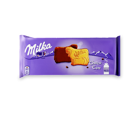 Печиво Milka в шоколадній глазурі