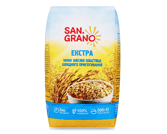 Пластівці вівсяні San Grano Haferflocken