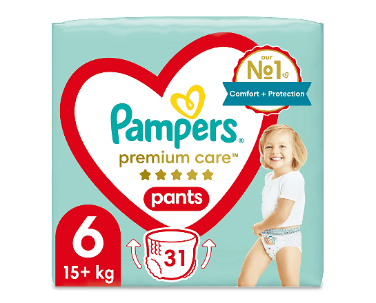 Підгузки-трусики Pampers Premium Care Pants Extra Large 15+ кг
