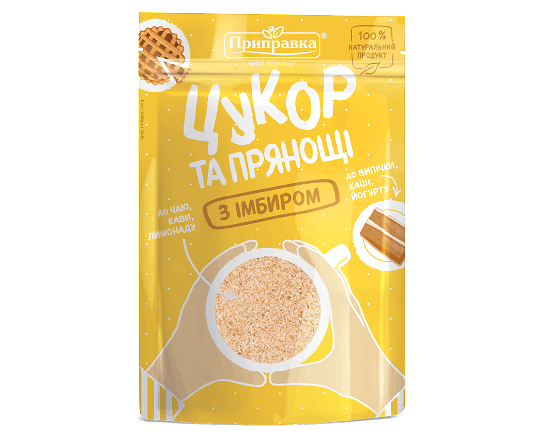 Цукор «Приправка» з імбиром